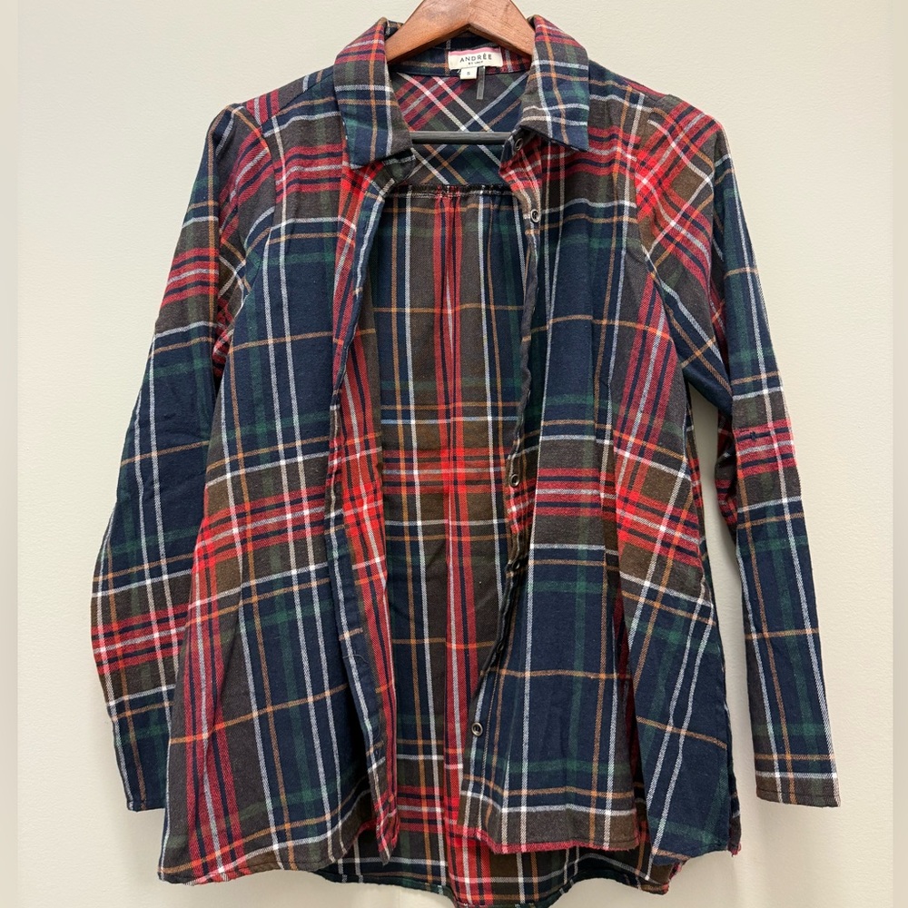 Andrée by Unit Flannel Button Down Shirt – Size Small – Worn Once
